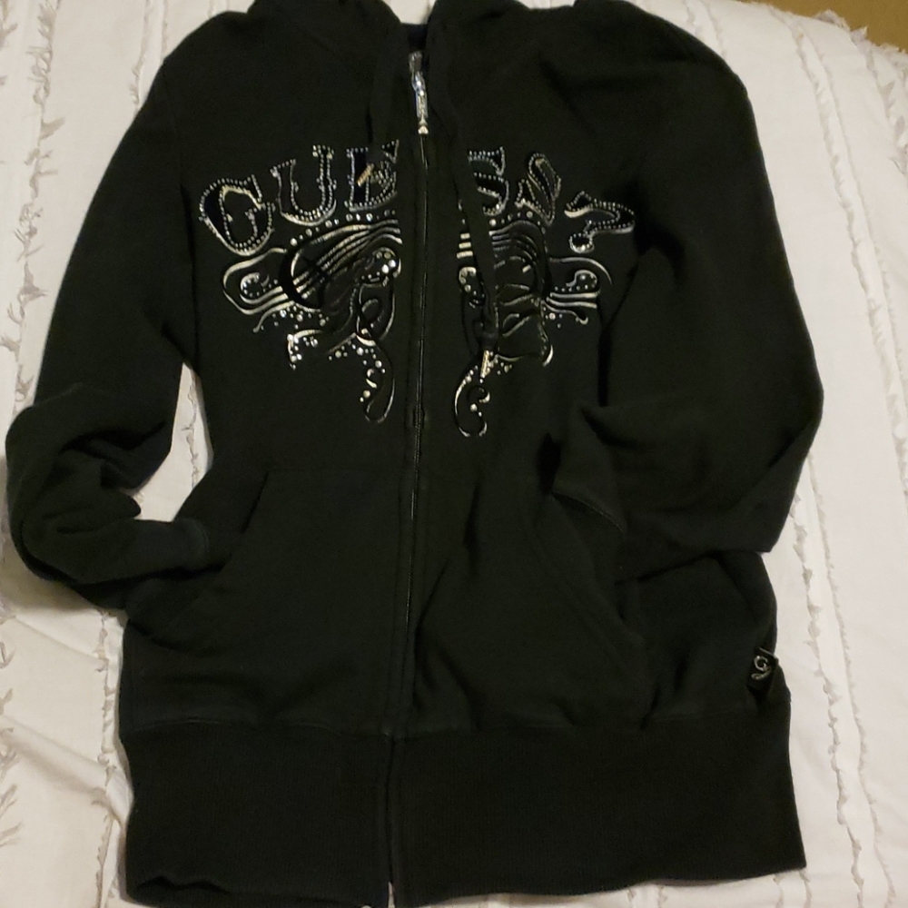 🎁🦋 Guess Jeans bejeweled jacket